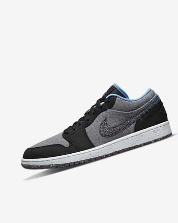 Nike Air Jordan 1 Low SE Grises Negros Azules Azules | MX 2438